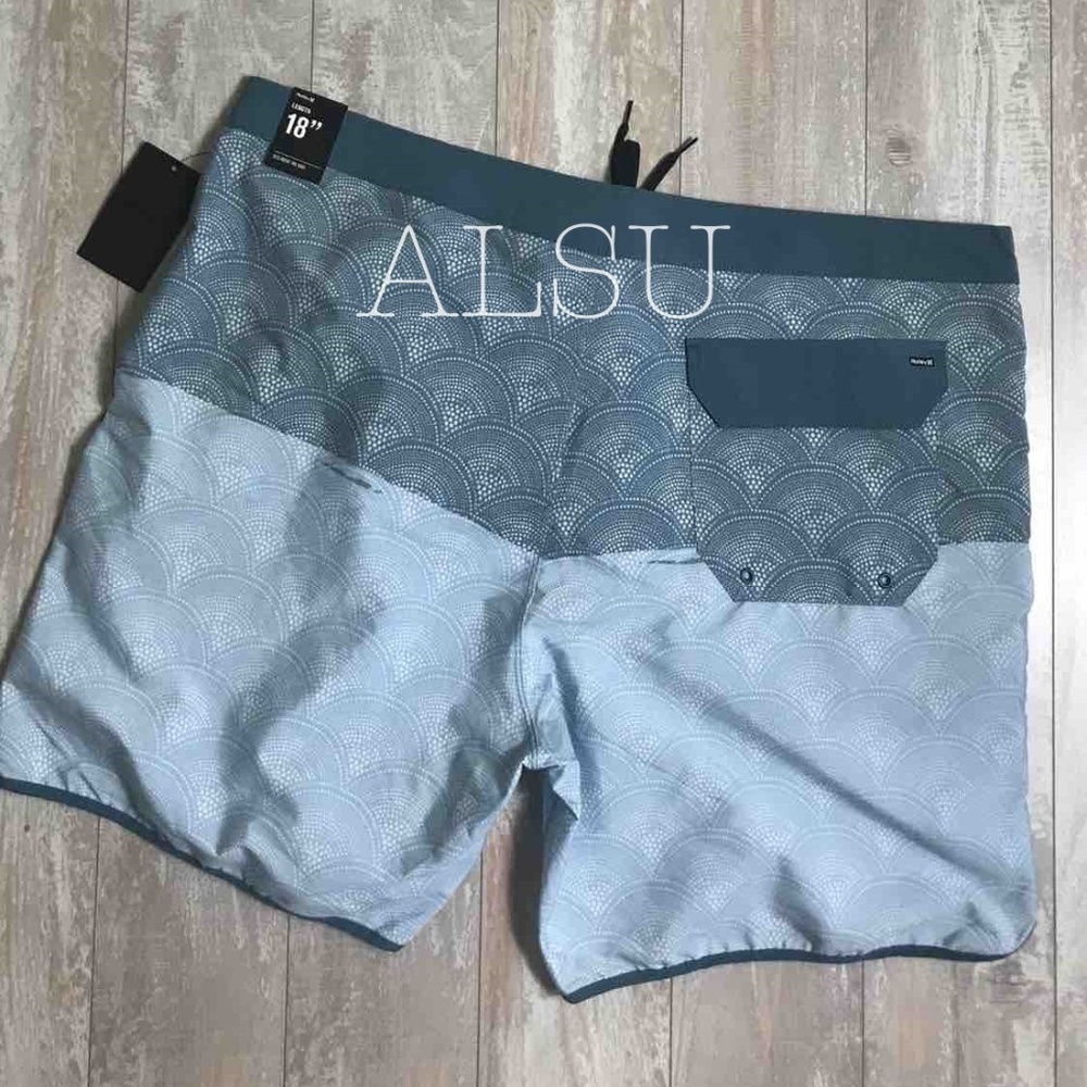 Men’s Short Hurley Beachside Pescard Length 18” - Picture 3 of 9